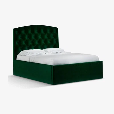 John Lewis John Lewis & Partners Rouen Ottoman Storage Upholstered Bed Frame, Double