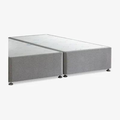 John Lewis Sealy Divan Base, Super King Size, Grey