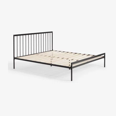 John Lewis John Lewis Spindle Metal Bed Frame, Super King Size, Black