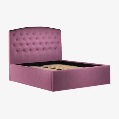 John Lewis John Lewis & Partners Rouen Ottoman Storage Upholstered Bed Frame, King Size