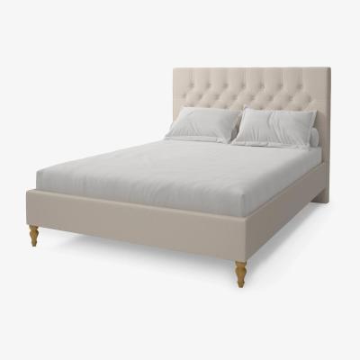 John Lewis Koti Home Button Upholstered Bed Frame, King Size