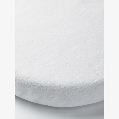 John Lewis ANYDAY John Lewis & Partners Micro-Fresh Towelling Waterproof Pram, Crib or Moses Basket Mattress Protector