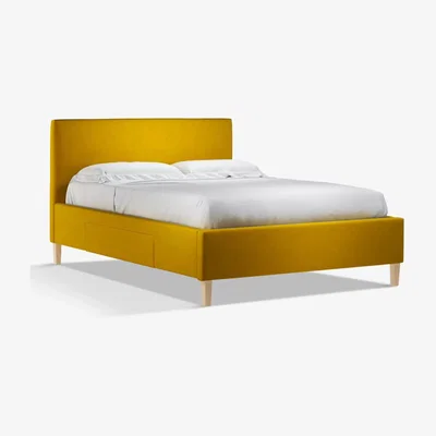 John Lewis John Lewis & Partners Emily 2 Drawer Storage Upholstered Bed Frame, King Size