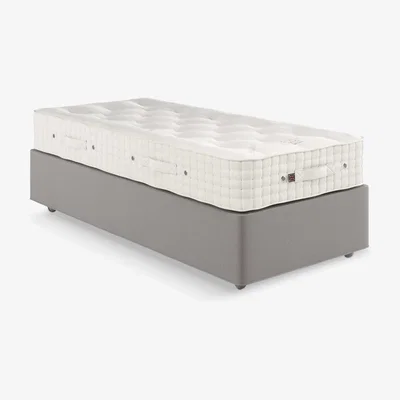 John Lewis Vispring Axminster Supreme 2500 Mattress and Premier Divan Base Set, Medium Tension, Extra Long Single, FSC Certified (Spruce)
