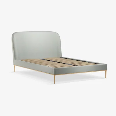 John Lewis John Lewis Show-Wood Upholstered Bed Frame, Super King Size