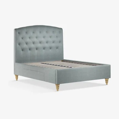 John Lewis John Lewis & Partners Rouen 2 Drawer Storage Upholstered Bed Frame, Double