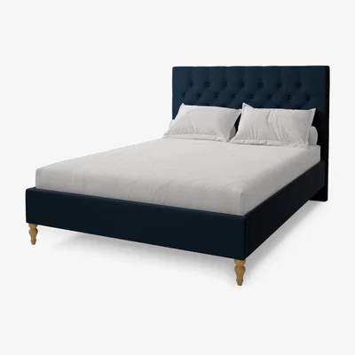 John Lewis Koti Home Button Upholstered Bed Frame, Super King Size