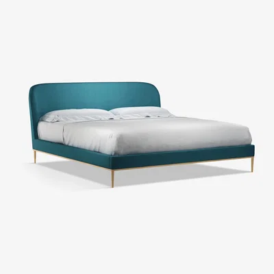 John Lewis John Lewis & Partners Show-Wood Upholstered Bed Frame, Super King Size