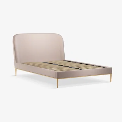 John Lewis John Lewis Show-Wood Upholstered Bed Frame, King Size