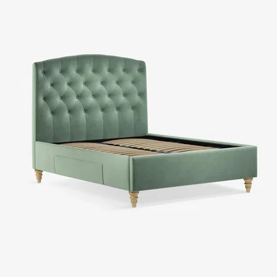 John Lewis John Lewis Rouen 2 Drawer Storage Upholstered Bed Frame, King Size