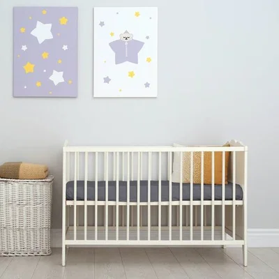 The Range 60x120cm Velvet Flannel Fitted Cot Crib Bed Sheets - Taupe