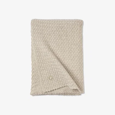 Amara Oyuna - Scala 100% Cashmere Throw - 180x120cm - Beige