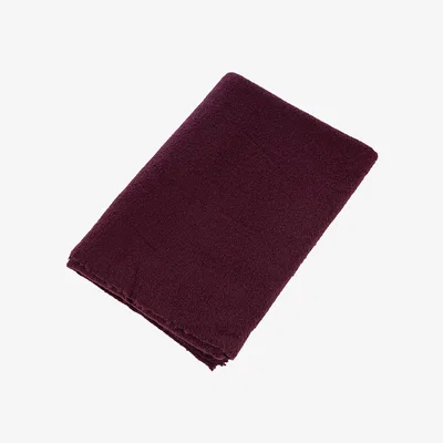 Amara André Fu Living - Amarone Blanket - Burgundy