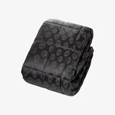 Amara Versace Home - Medusa Royale Reversible Bedspread - Super King - Black