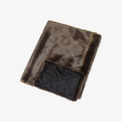 Amara Helen Moore - Faux Fur Throw - 180x145cm - Signature Treacle