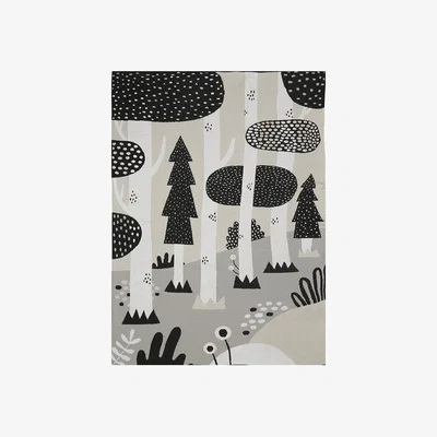 Amara Södahl - Magic Forest Blanket - Black