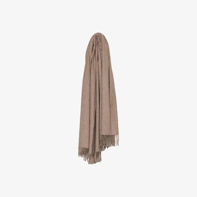 Amara Begg x Co - Arran 100% Cashmere Throw - Dark Natural