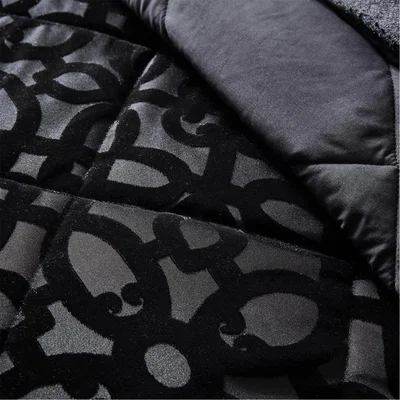 Amara Cut Velvet Quilted Bedspread