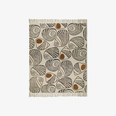 Amara Giano Throw, Nature, Recycled Cotton