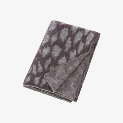 Amara Luxe - Purple Leopard Throw - 130x170cm