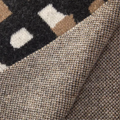 Amara Hugo Monogram Throw 00