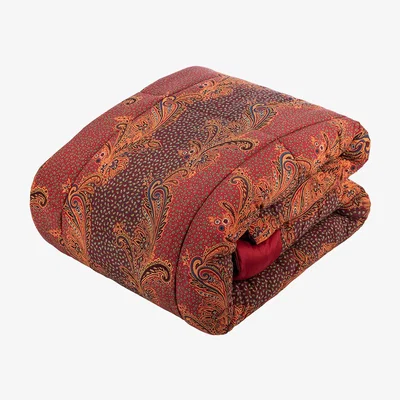Amara Etro - Dawlish Quilted Bedspread - Red - 270x270cm