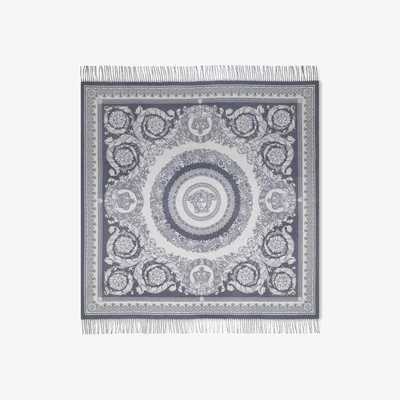 Amara Crete de Fleur Plaid Blanket