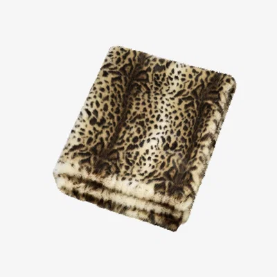 Amara Helen Moore - Faux Fur Throw - 180x145cm - Ocelot