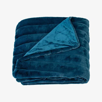 Amara Biba x Tess Daly Faux Fur Throw