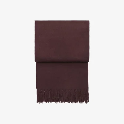 Amara Elvang Denmark - Classic Plaid Throw - Plum