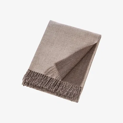 Amara Simple Things - Baby Alpaca Throw - Cocoa & Oatmeal