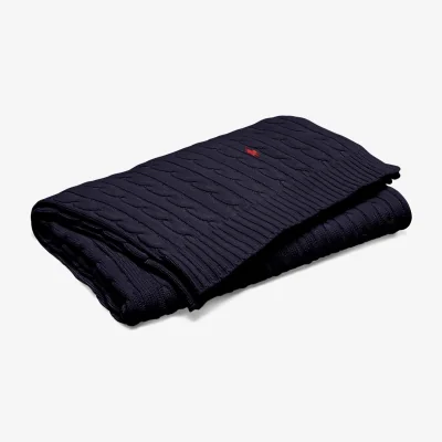 Amara Cable Knit Throw
