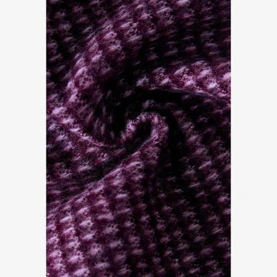 Anthropologie TBCo Waffle Wool Throw Blanket