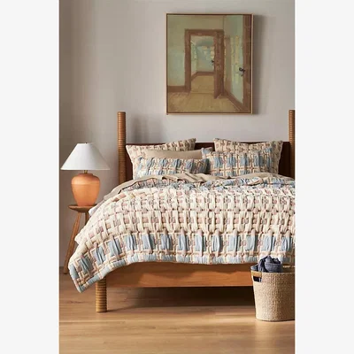 Anthropologie Sonya Matelassé Bedspread