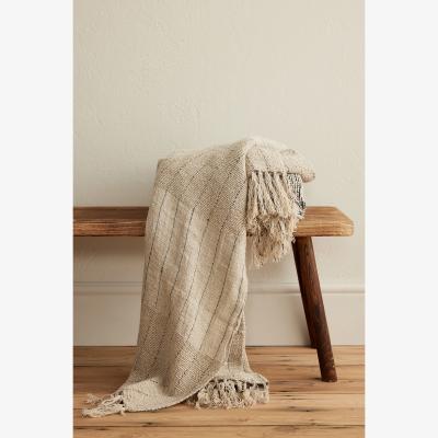 Anthropologie nkuku Mayla Linen Throw Blanket