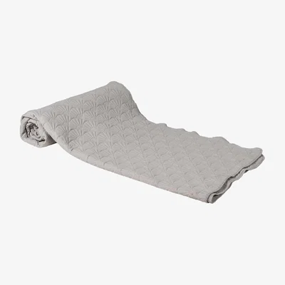 Barker and Stonehouse Fan Design Throw, Grey