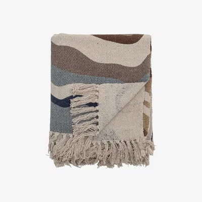 Barker and Stonehouse Navy Wave Throw Blanket | Barker & Stonehouse