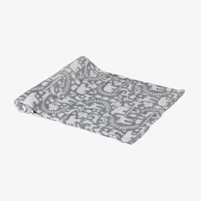 Barker and Stonehouse Polar Throw, Grey and White