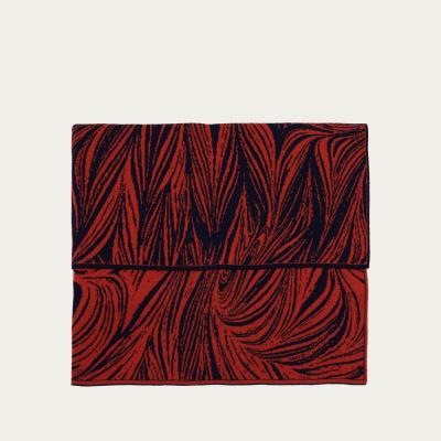 Bombinate.com Navy Lava Swirl Throw