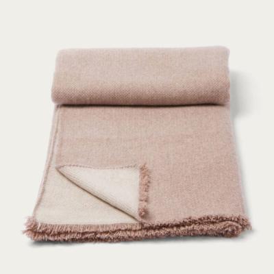 Bombinate.com Toast & White Brickstone Cashmere Blanket
