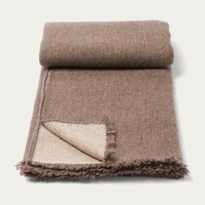 Bombinate.com Otter Light Beige Brickstone Cashmere Blanket