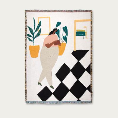 Bombinate.com Dresden Cotton Throw