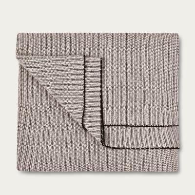 Bombinate.com Off White Braided Throw
