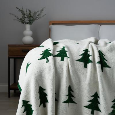 BHS.com Christmas Tree Throw, Green and Natural