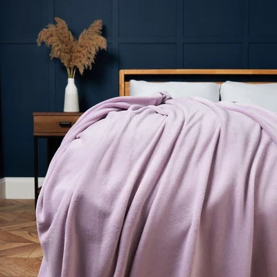 BHS.com Microfleece Throw, Heather