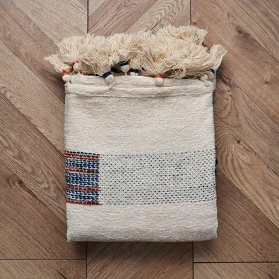 BHS.com Global Blend Tufted Throw, Multicoloured