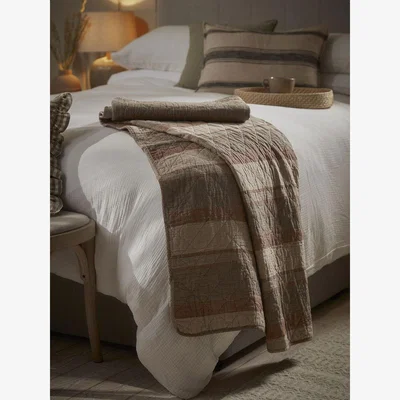 Cox and Cox Zea Quilted Throw