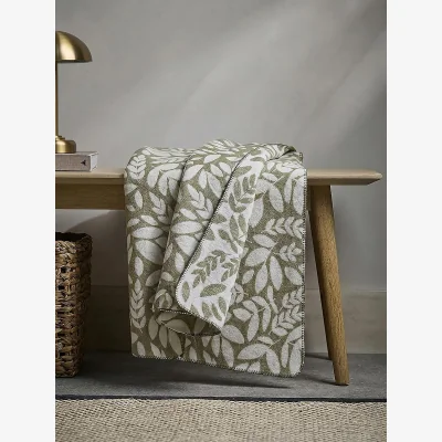 Cox and Cox Woven Vine Throw
