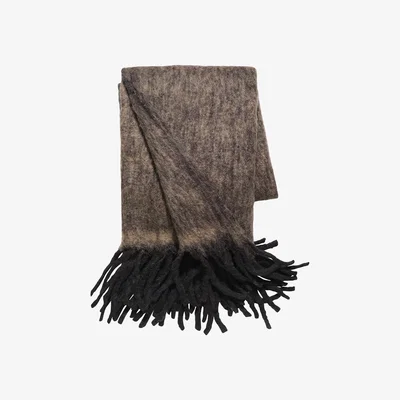 Cuckooland Cozy Living Mathea Throw - Grey/Black