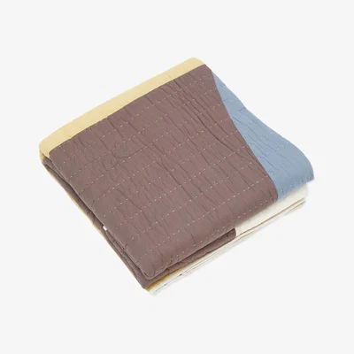 The Conran Shop Tioga Bedspread in Blue